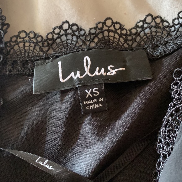 Lulus Off-the shoulder Black Dress - Picture 5 of 5